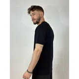 T-shirt&Polo(U) Uomo T-shirt Uomo Uomo Estate Made in Italia Quotidiano Colore Unico Standard — foto 4