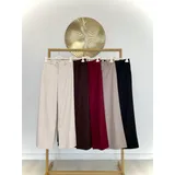 Pantaloni(D) Genere Pantaloni Eleganti Donna Autunno/Inverno Made in Italia Quotidiano Colore Unico — foto 1