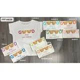 T-Shirt Donna Primavera/Estate Made in Italia Quotidiano Vari Colori Standard Stampata — foto 1