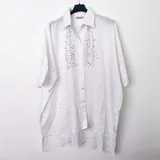 Camicia Camicia Elegante Donna Primavera/Estate Made in India Quotidiano Colore Unico Standard — foto 1