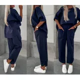 Completo Donna Autunno/Inverno Made in Italia Quotidiano Vari Colori Standard Monocromo — foto 5