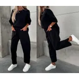 Completo Donna Autunno/Inverno Made in Italia Quotidiano Vari Colori Standard Monocromo — foto 1
