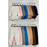 Completo Donna Autunno/Inverno Made in Italia Quotidiano Vari Colori Standard Monocromo — foto 4