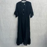 Vestiti Genere Vestiti Donna Estate Made in Italia Tempo libero Colore Unico Curvy(taglie forti) Cotone — foto 5