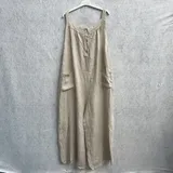 Completo(D) Genere Tuta Jumpsuit Donna Estate Made in Italia Tempo libero Colore Unico Curvy(taglie forti) — foto 1