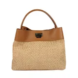 Borsa Spalla Donna Primavera/Estate Made in Italia Quotidiano Vari Colori metallo — foto 3