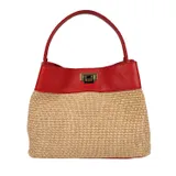 Borsa Spalla Donna Primavera/Estate Made in Italia Quotidiano Vari Colori metallo — foto 5