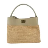 Borsa Spalla Donna Primavera/Estate Made in Italia Quotidiano Vari Colori metallo — foto 1