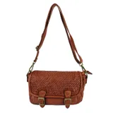 Borsa a Tracolla Donna Quattro stagioni Made in Italia Quotidiano Vari Colori Bottoni — foto 3