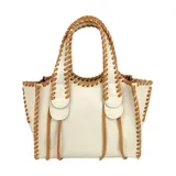 Borsa a Mano Donna Primavera/Estate Made in Italia Quotidiano Vari Colori Cerniera lampo — foto 2