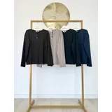 T-Shirt & Top(D) Genere T-Shirt Donna Autunno/Inverno Made in Italia Quotidiano Colore Unico — foto 1