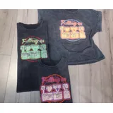T-Shirt Donna Primavera/Estate Made in Italia Quotidiano Colore Unico Oversize Stampata — foto 1