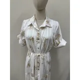 VESTITO LUNGO CON CINTURA — foto 3