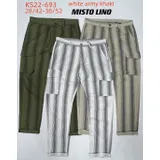 Pantaloni Cargo Uomo Primavera/Estate Made in Italia Quotidiano Vari Colori Standard — foto 1