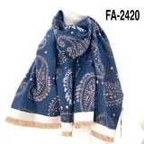 Bambina Sciarpe Donna Autunno/Inverno Made in Cina Tempo libero Vari Colori 140x190cm — foto 4