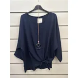 Camicie(D) Genere Camicetta Camicia Casual Donna Primavera/Estate Made in Italia Quotidiano Colore Unico Curvy(taglie forti) — foto 4