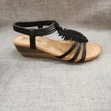 Sandali(D) Genere Sandali con Zeppa Donna Made in Cina — foto 3