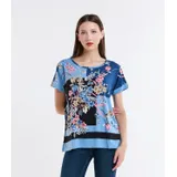 T-Shirt Donna Primavera/Estate Made in Cina Quotidiano Vari Colori Standard — foto 1