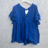 T-Shirt & Top(D) Genere T-Shirt Donna Estate Made in Italia Tempo libero Colore Unico Curvy(taglie forti) — foto 10