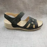 Sandali(D) Genere Sandali con Zeppa Donna Made in Cina — foto 3
