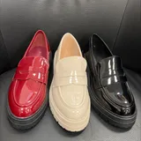 Scarpe Basse(D) Genere Senza Lacci Donna Quattro stagioni Made in Cina Quotidiano Tacco Largo Tonda — foto 3