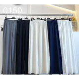 Pantaloni Donna Autunno/Inverno Made in Italia Tempo libero Colore Unico Standard Senza Chiusura — foto 1