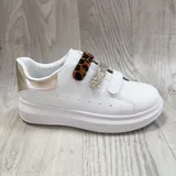 Sneakers(D) Genere Sneakers basse Donna Quattro stagioni Made in Cina Quotidiano Vari Colori Piatto Tonda — foto 1
