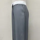 PANTALONE LARGO CON BALZA — foto 4