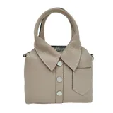 Borsa a Mano Donna Autunno/Inverno Made in Italia Tempo libero Vari Colori Bottoni — foto 3
