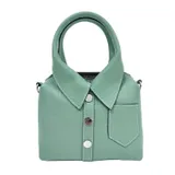 Borsa a Mano Donna Autunno/Inverno Made in Italia Tempo libero Vari Colori Bottoni — foto 4