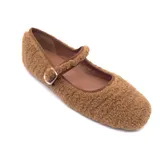 Ballerine con Cavigliera Donna Autunno/Inverno Made in Cina Quotidiano Piatto Tonda — foto 3