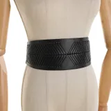 CINTURA ECOPELLE CON ELASTICO — foto 1