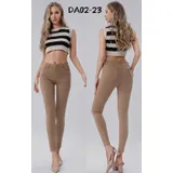 Jeans Skinny Donna Quattro stagioni Made in Cina Quotidiano Colore Unico Standard — foto 3