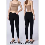 Jeans Skinny Donna Quattro stagioni Made in Cina Quotidiano Colore Unico Curvy(taglie forti) — foto 1