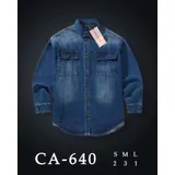 Camicia Uomo Autunno/Inverno Made in Cina Tempo libero Colore Unico — foto 1
