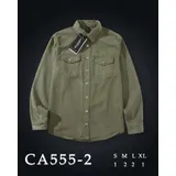Camicia Uomo Autunno/Inverno Made in Cina Tempo libero Colore Unico — foto 1