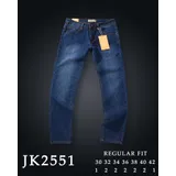 Jeans Uomo Autunno/Inverno Made in Cina Tempo libero Colore Unico — foto 1