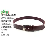 Cinture Uomo Quattro stagioni Made in Cina Colore Unico — foto 1