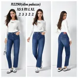 Jeans(D) Genere Jeans Larghi Donna Quattro stagioni Made in Cina Tempo libero Colore Unico Standard — foto 1