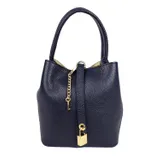 Borsa Spalla Donna Autunno/Inverno Made in Italia Quotidiano Aperta — foto 4