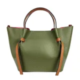 Borsa a Mano Donna Autunno/Inverno Made in Italia Quotidiano Vari Colori Bottoni — foto 1