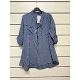 Camicie(D) Genere Camicetta Camicia Donna Primavera/Estate Made in Italia Quotidiano Colore Unico Curvy(taglie forti) — foto 3