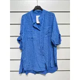 Camicie(D) Genere Camicetta Camicia Donna Primavera/Estate Made in Italia Quotidiano Colore Unico Curvy(taglie forti) — foto 4