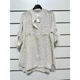 Camicie(D) Genere Camicetta Camicia Donna Primavera/Estate Made in Italia Quotidiano Colore Unico Curvy(taglie forti) — foto 5