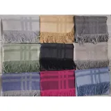 Sciarpe Donna Donna Autunno/Inverno Made in Cina Quotidiano Vari Colori Standard In Stoffa Natale — foto 1