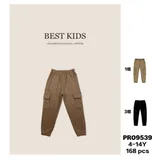 Pantaloni(B) Bambini Tuta Bambino Autunno/Inverno Made in Cina Quotidiano Vari Colori — foto 3
