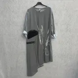 Vestiti Genere Vestiti Donna Autunno/Inverno Made in Italia Quotidiano Colore Unico Curvy(taglie forti) Cotone — foto 5