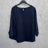 T-Shirt & Top(D) Genere T-Shirt Donna Autunno/Inverno Made in Italia Quotidiano Colore Unico Curvy(taglie forti) — foto 3