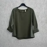 T-Shirt & Top(D) Genere T-Shirt Donna Autunno/Inverno Made in Italia Quotidiano Colore Unico Curvy(taglie forti) — foto 4