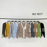 Maglierie&Felpe(D) Genere Cardigan Cardigan Donna Autunno/Inverno Made in Italia Quotidiano Colore Unico Standard Multicolore — foto 1